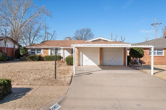 Front exterior — 6612 Avenue U, Lubbock, TX 79412