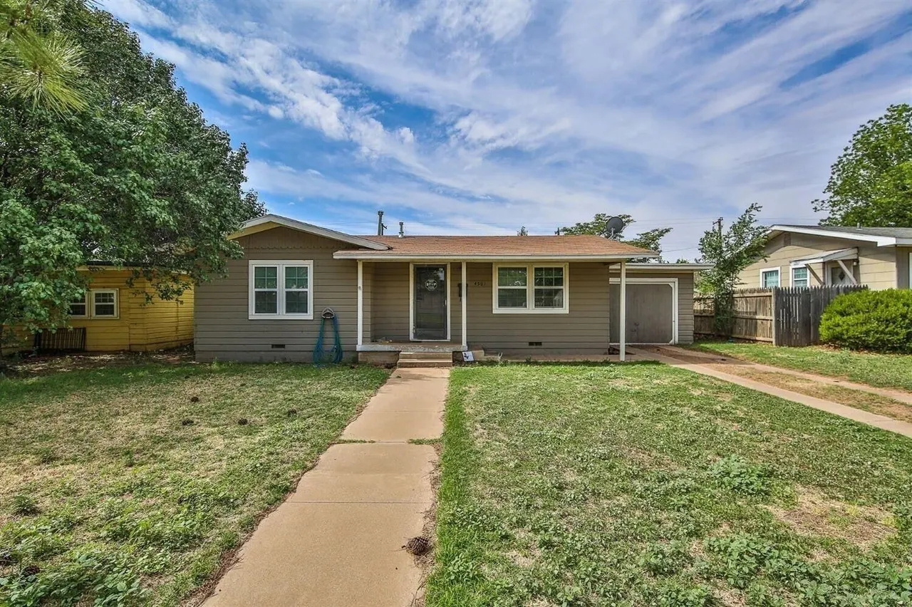 Front exterior — 4501 45th Street, Lubbock, TX 79414