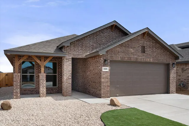 Front exterior — 2420 Aberdeen Avenue, Wolfforth, TX 79382