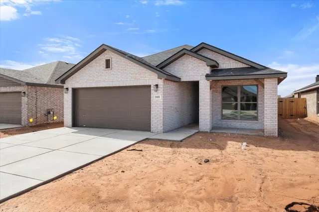 Front exterior — 2421 Aberdeen Avenue, Wolfforth, TX 79382