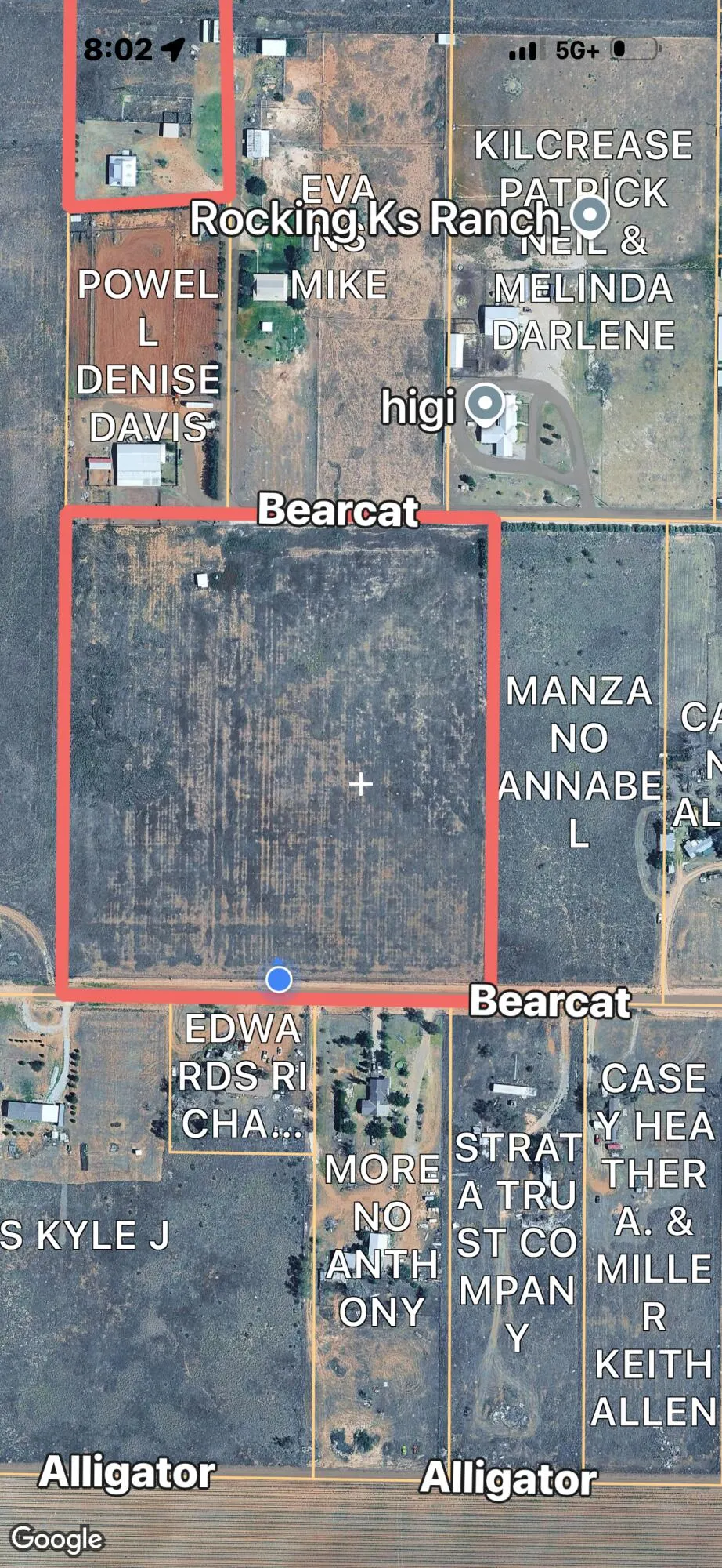 Front exterior — Bearcat Rd  Bearcat, Lubbock, TX 79407
