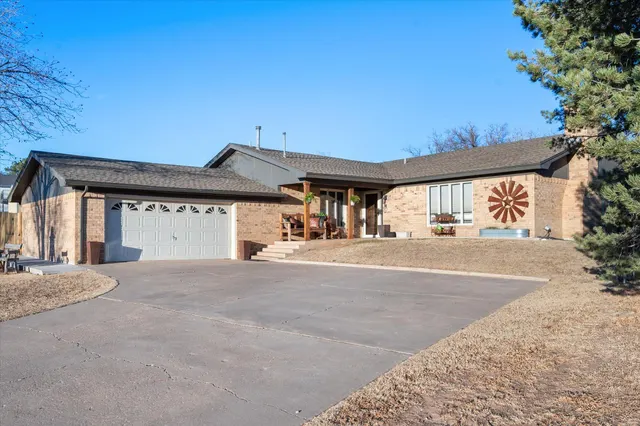 Front exterior — 38 E Canyon View Drive, Ransom Canyon, TX 79366