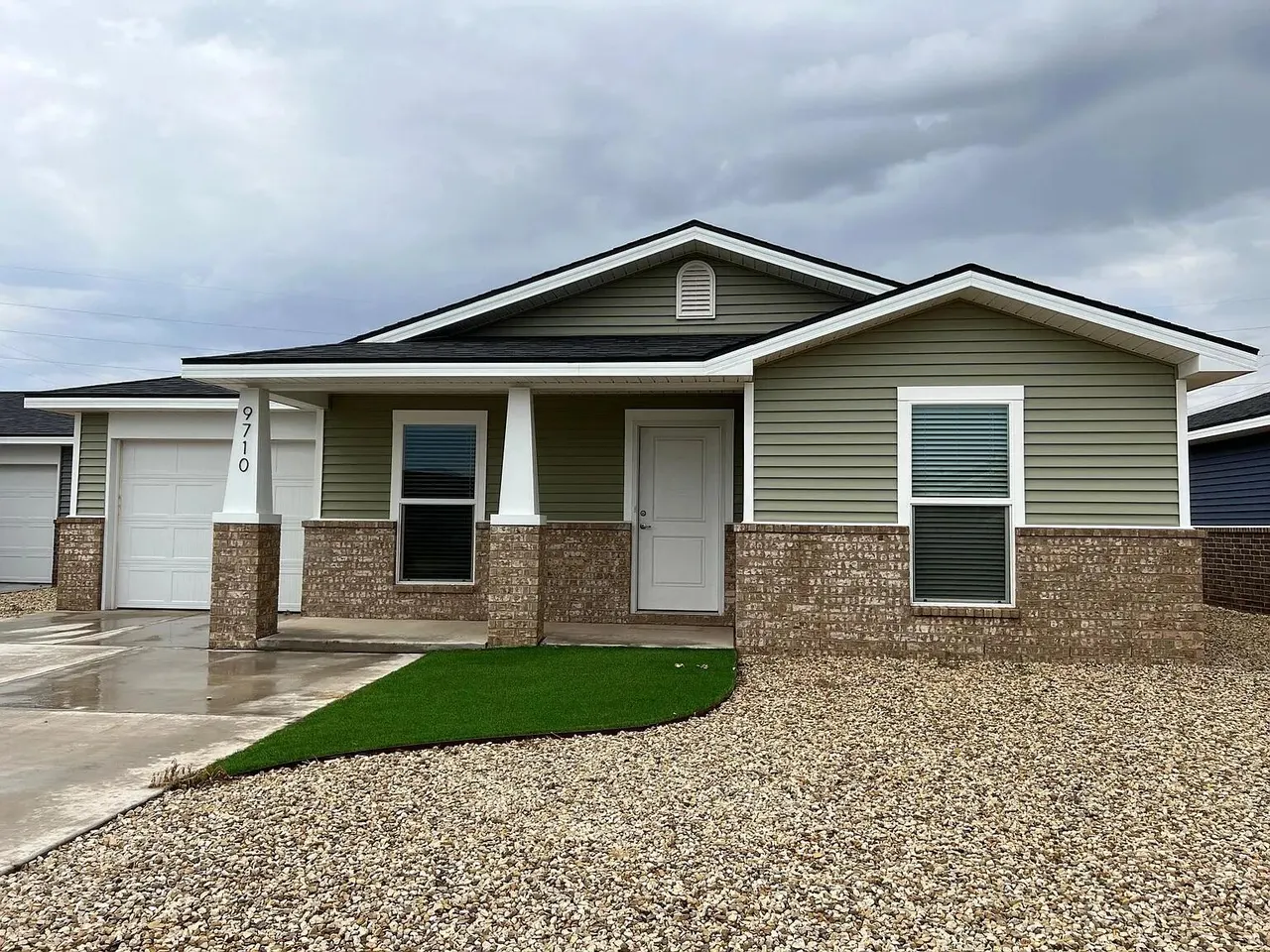 Front exterior — 9709 Trenton Avenue, Lubbock, TX 79424