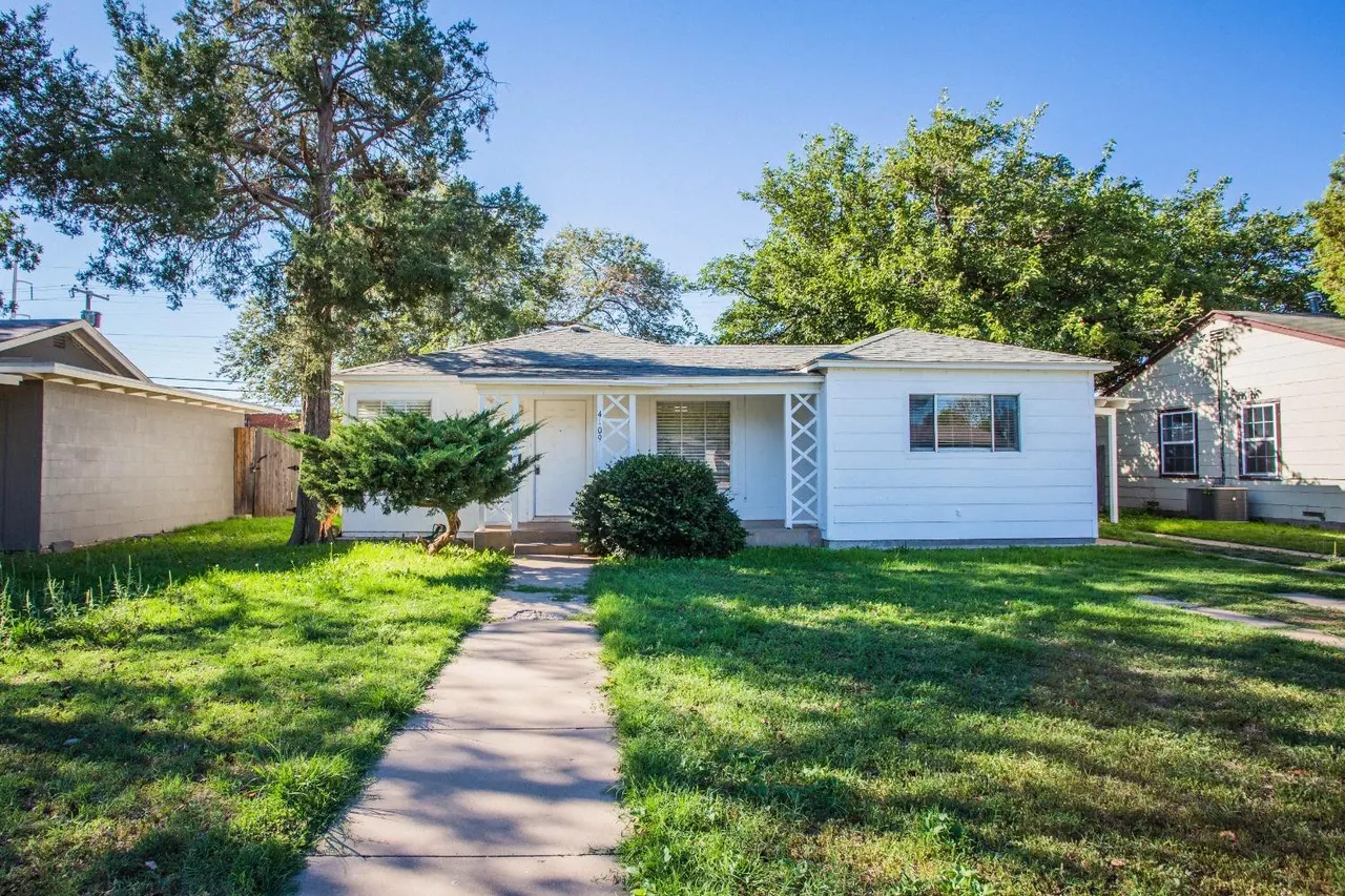 Front exterior — 4109 33rd Street, Lubbock, TX 79410