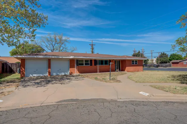 Front exterior — 3402 53rd Street, Lubbock, TX 79413