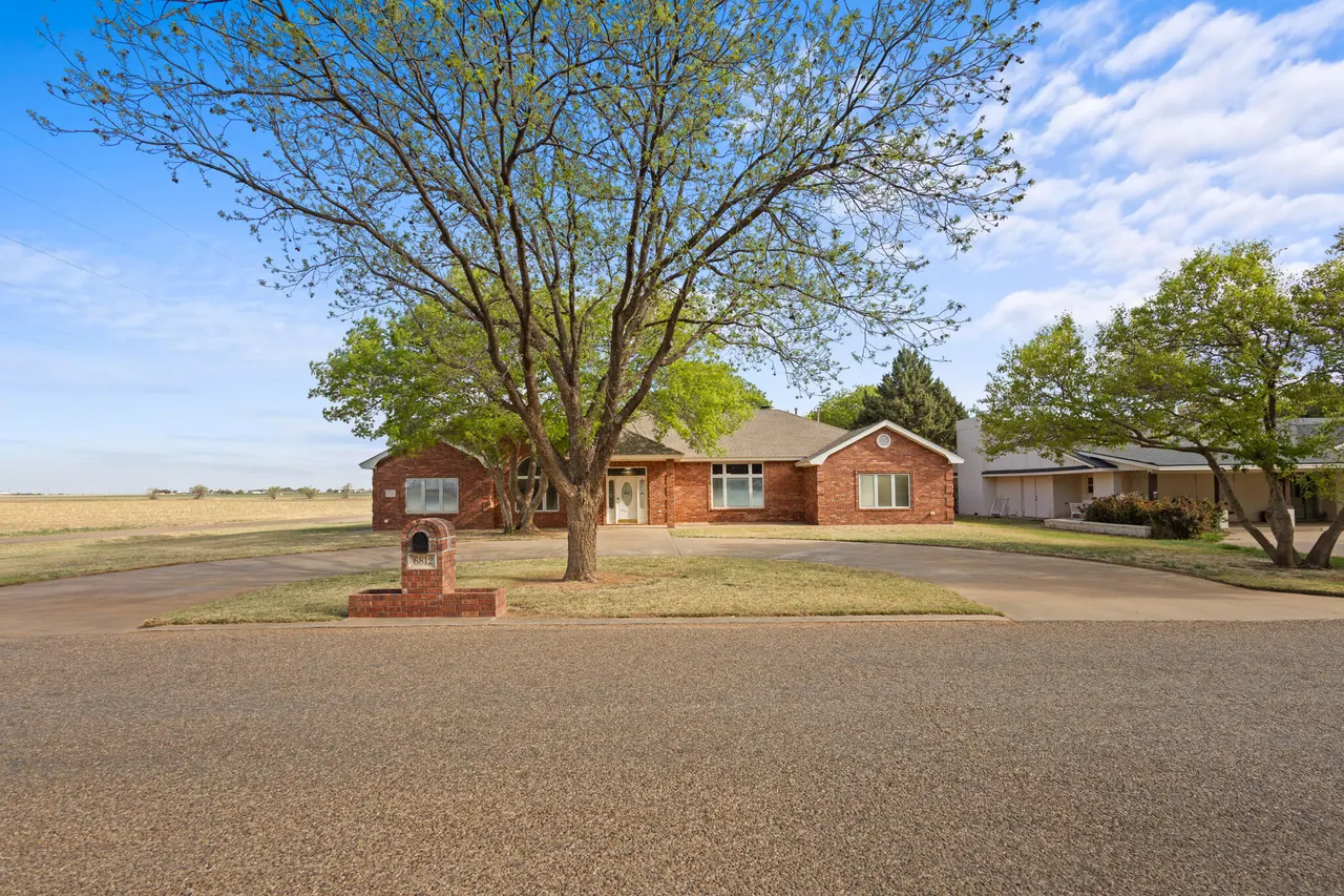 Front exterior — 6812 1st Street, Lubbock, TX 79416