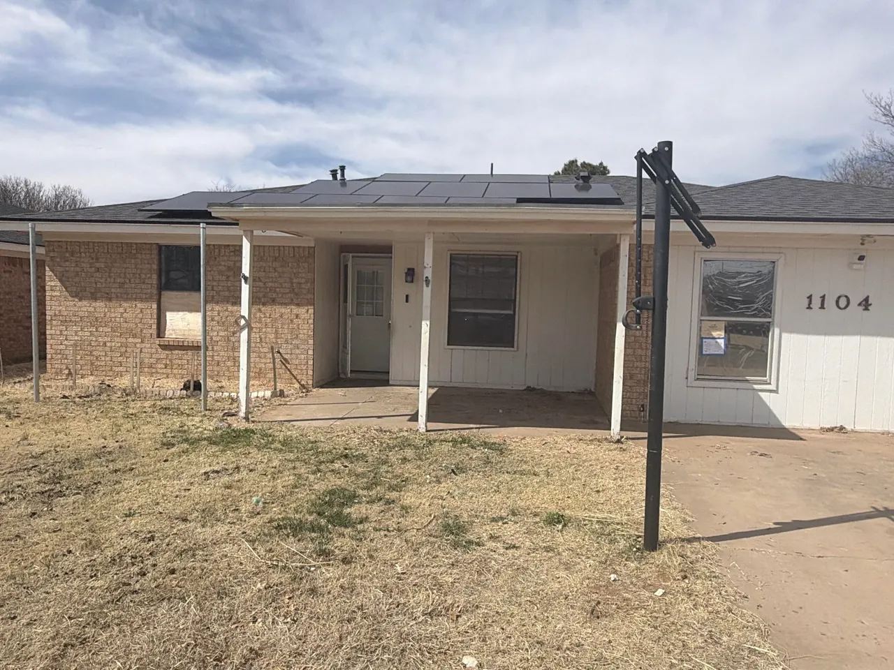 Front exterior — 1104 Huron Avenue, Lubbock, TX 79416