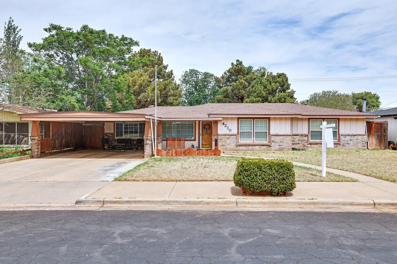 Front exterior — 4210 44th Street, Lubbock, TX 79413