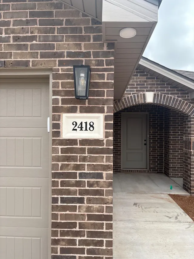 Front exterior — 2418 Aberdeen Avenue, Wolfforth, TX 79382