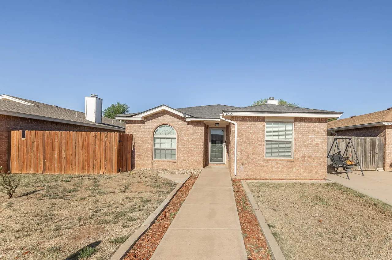 Front exterior — 1036 Iola Avenue, Lubbock, TX 79416