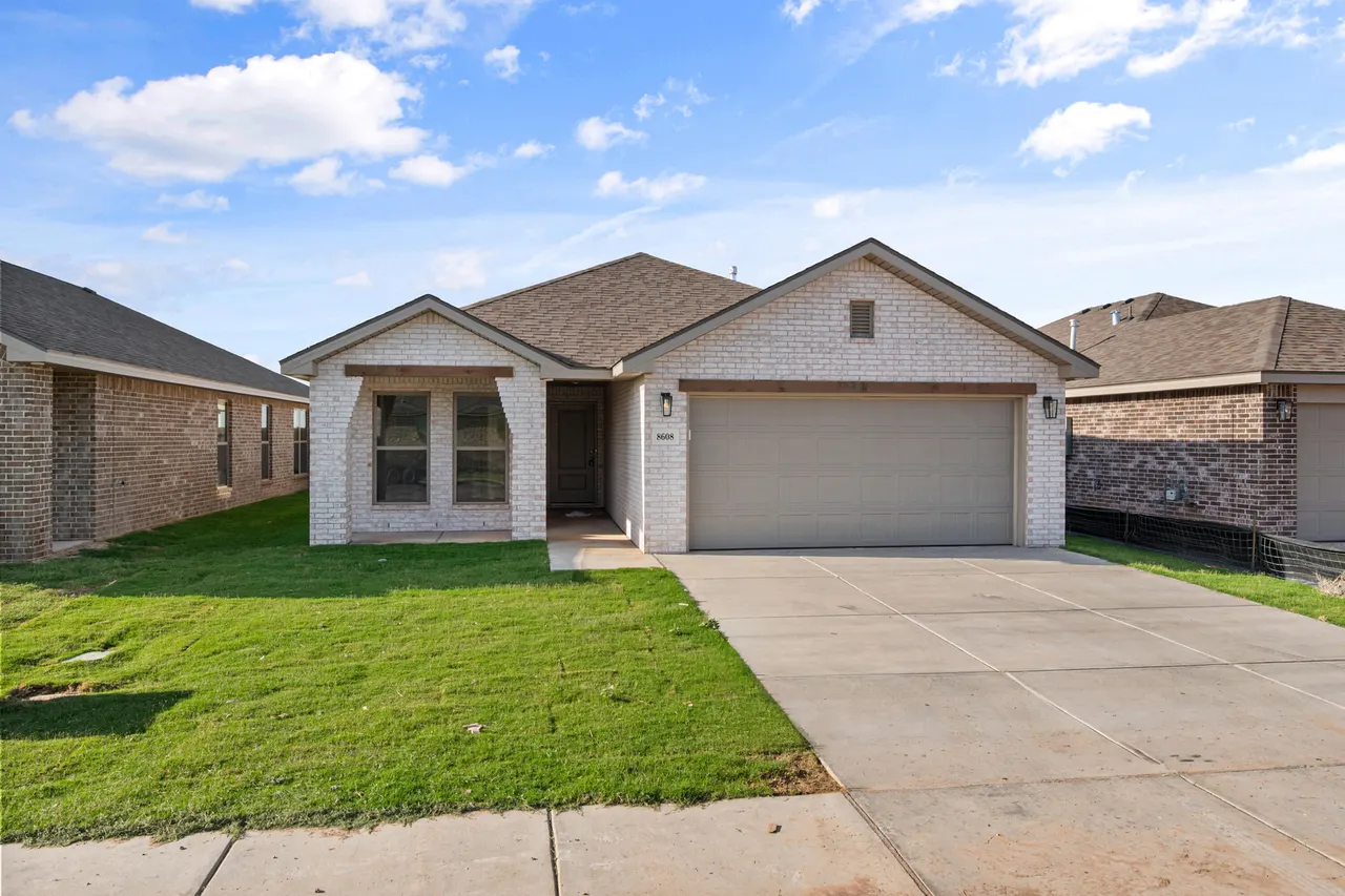 Front exterior — 8608 24th Street, Lubbock, TX 79407