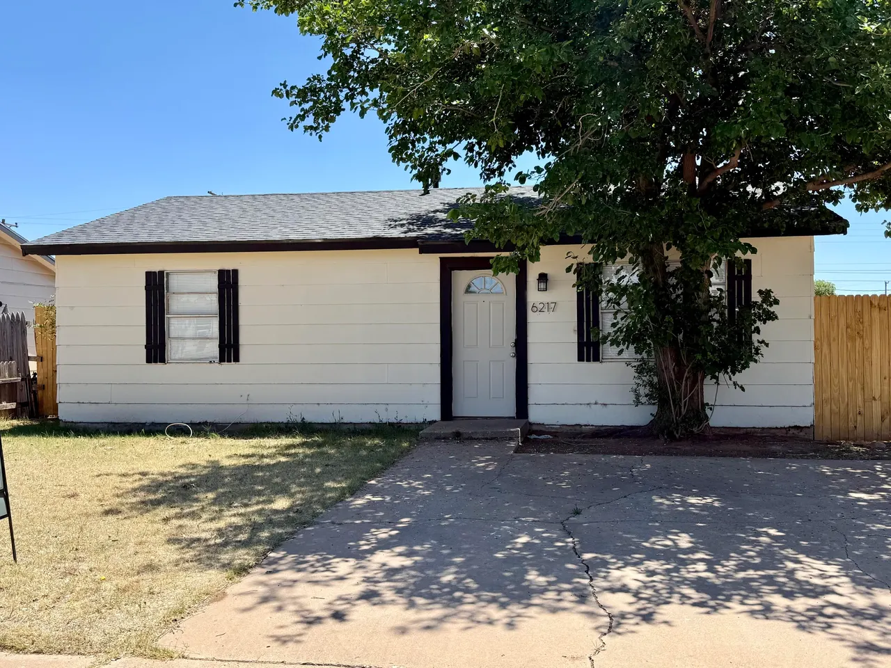 Front exterior — 6217 24th Street, Lubbock, TX 79407