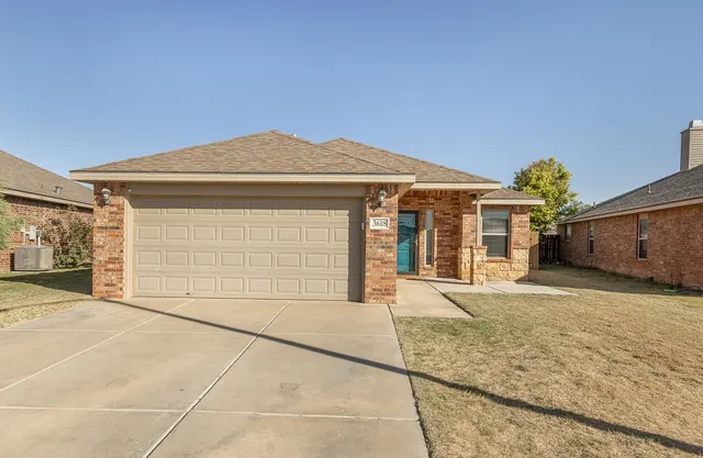 Front exterior — 3618 Ridgely Avenue, Lubbock, TX 79407