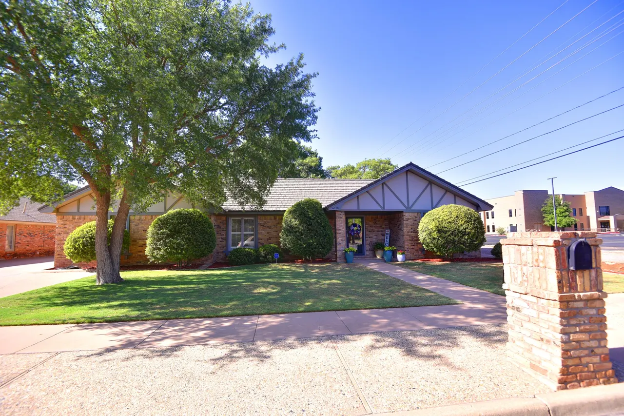 Front exterior — 4718 84th Street, Lubbock, TX 79424