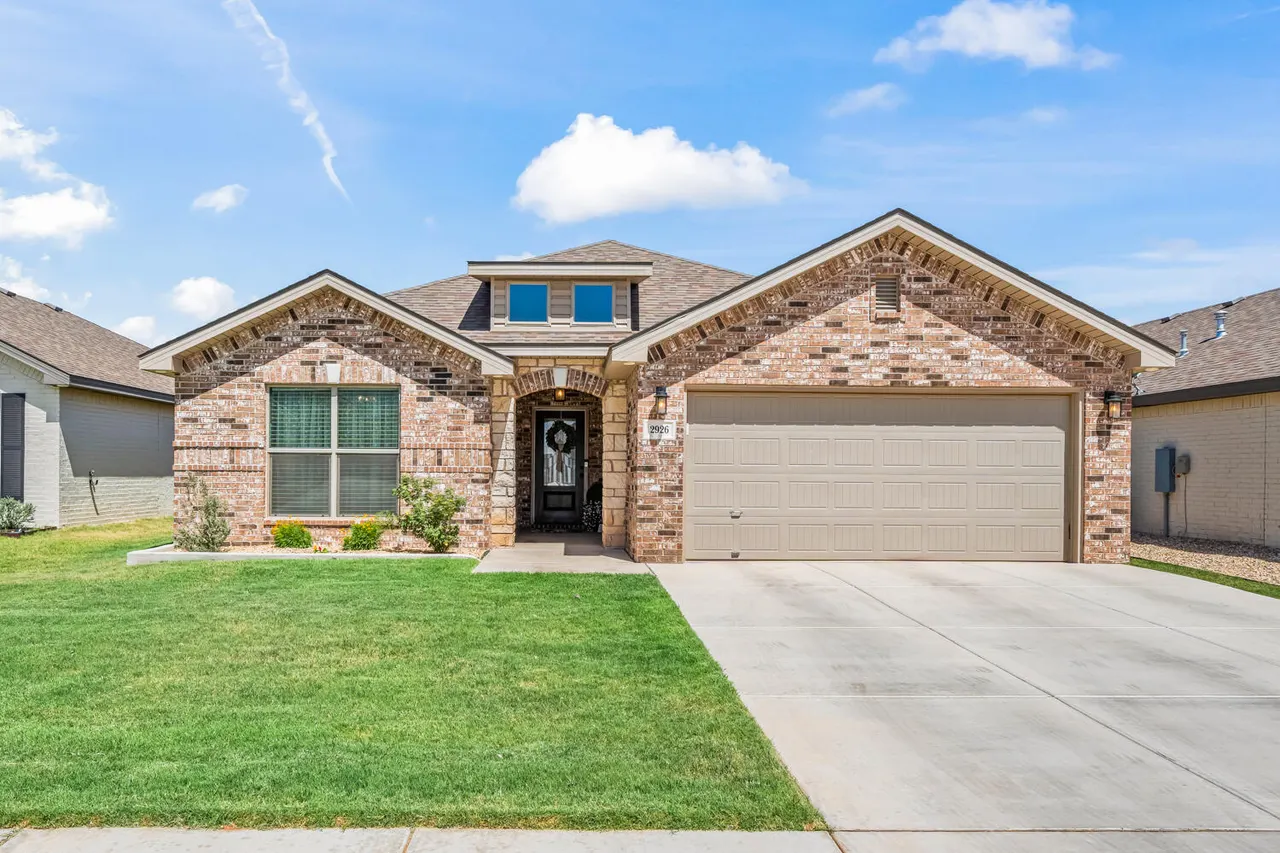 Front exterior — 2926 Abbeville Avenue, Wolfforth, TX 79382