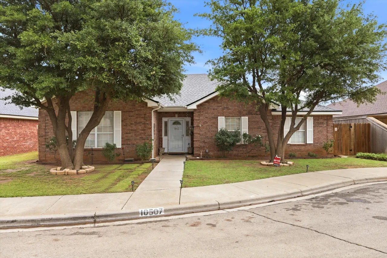 Front exterior — 10507 Hudson Avenue, Lubbock, TX 79423