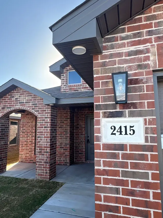 Front exterior — 2415 Aberdeen Avenue, Wolfforth, TX 79382