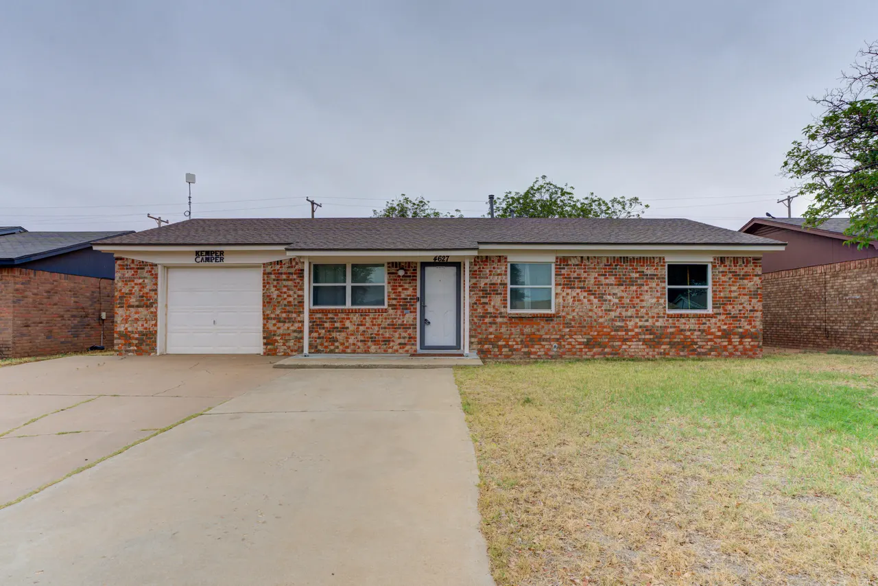 Front exterior — 4627 Kemper Street, Lubbock, TX 79416