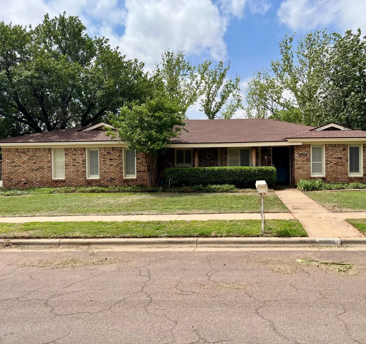 Front exterior — 5501 78th Street, Lubbock, TX 79424