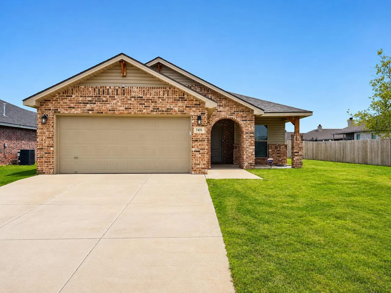 Front exterior — 7451 28th Street, Lubbock, TX 79407