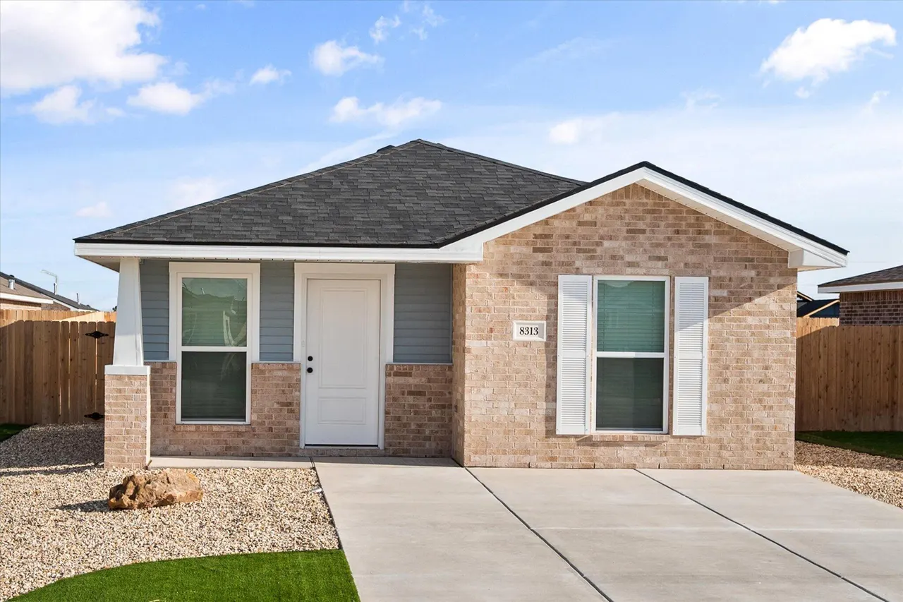 Front exterior — 8313 25th Street, Lubbock, TX 79407