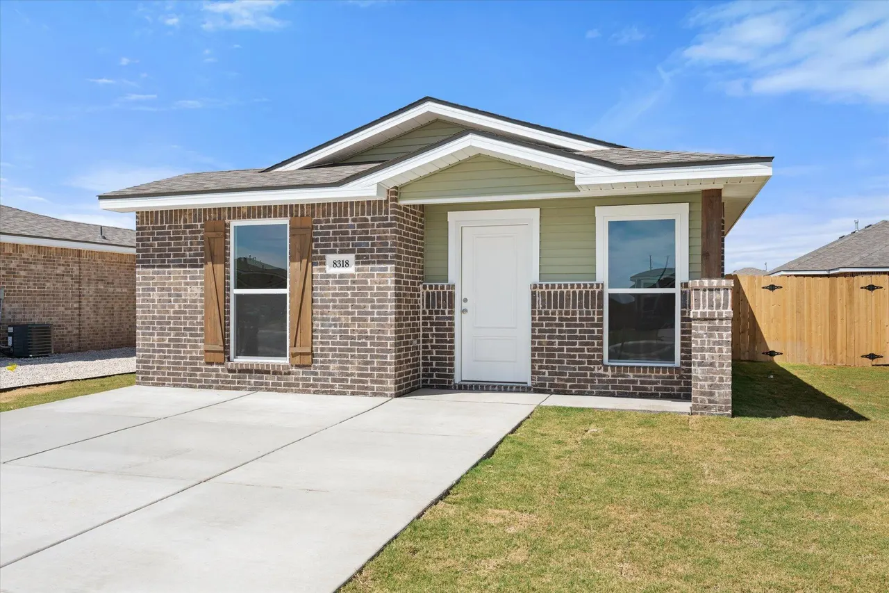 Front exterior — 8318 25th Street, Lubbock, TX 79407