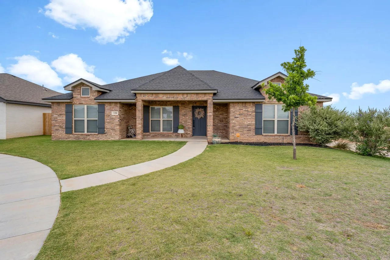 Front exterior — 130 Augustine Court, Wolfforth, TX 79382