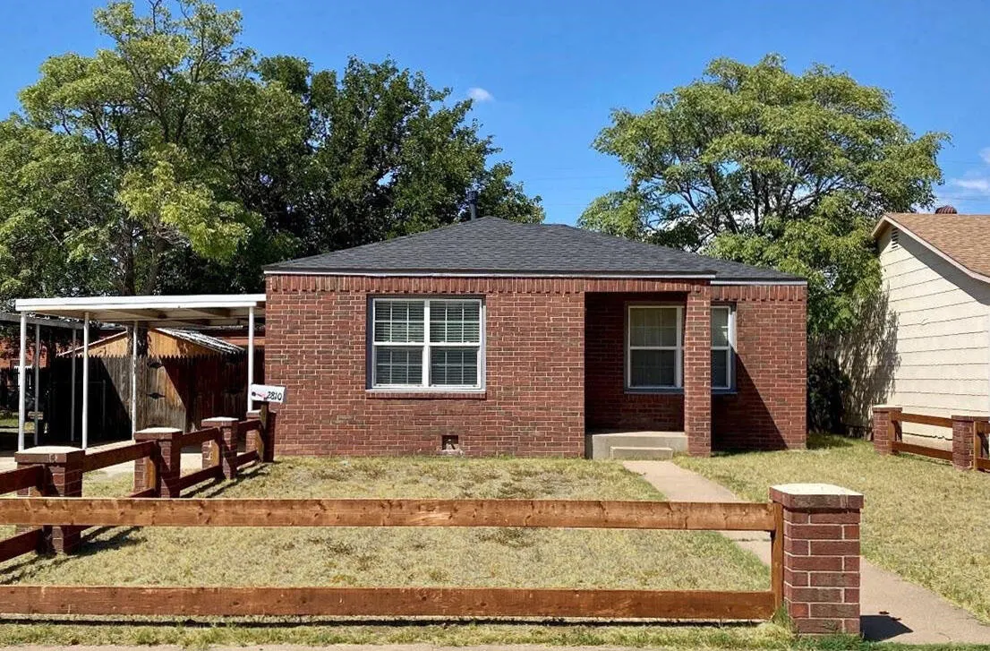 Front exterior — 2810 35th Street, Lubbock, TX 79413