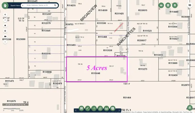 Front exterior — 3405 N County Road 1650, Lubbock, TX 79416