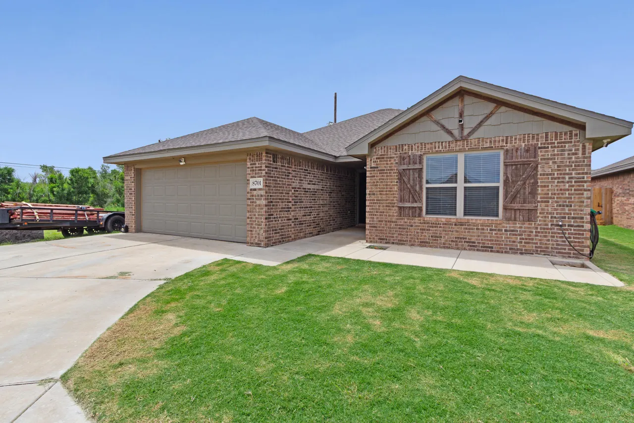 Front exterior — 8701 15th Street, Lubbock, TX 79416