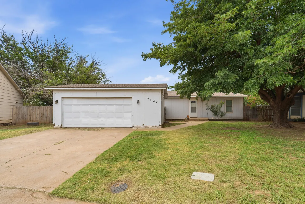 Front exterior — 9120 Belton Drive, Lubbock, TX 79423