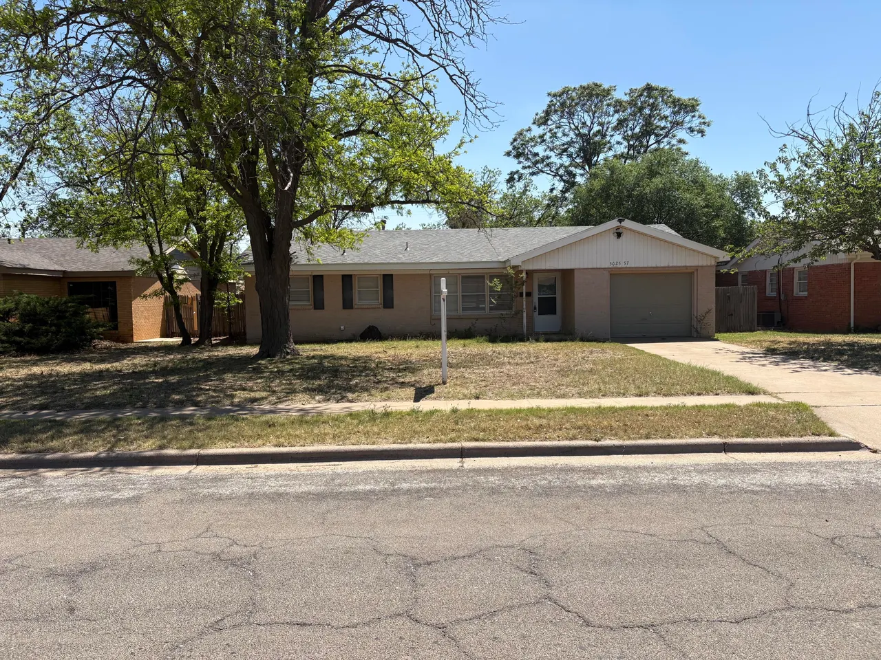 Front exterior — 3025 57th Street, Lubbock, TX 79413