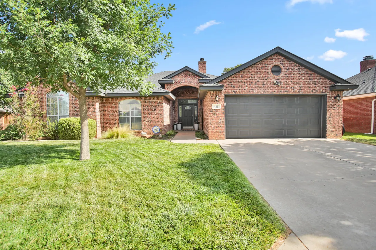Front exterior — 406 Longhorn Street, Wolfforth, TX 79382