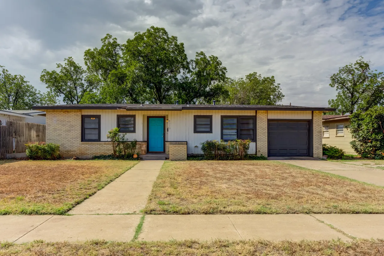 Front exterior — 4213 38th Street, Lubbock, TX 79413