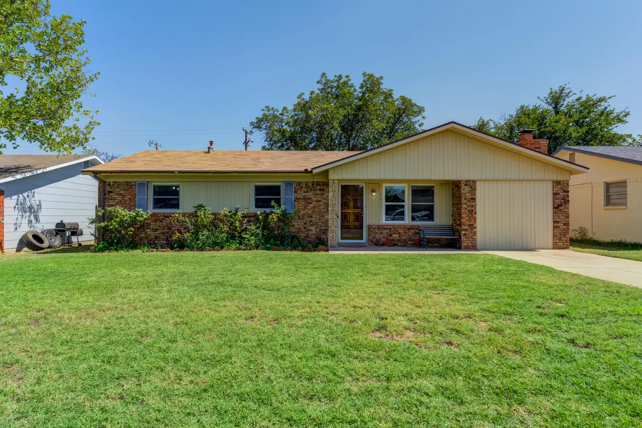Front exterior — 1619 70th Street, Lubbock, TX 79412
