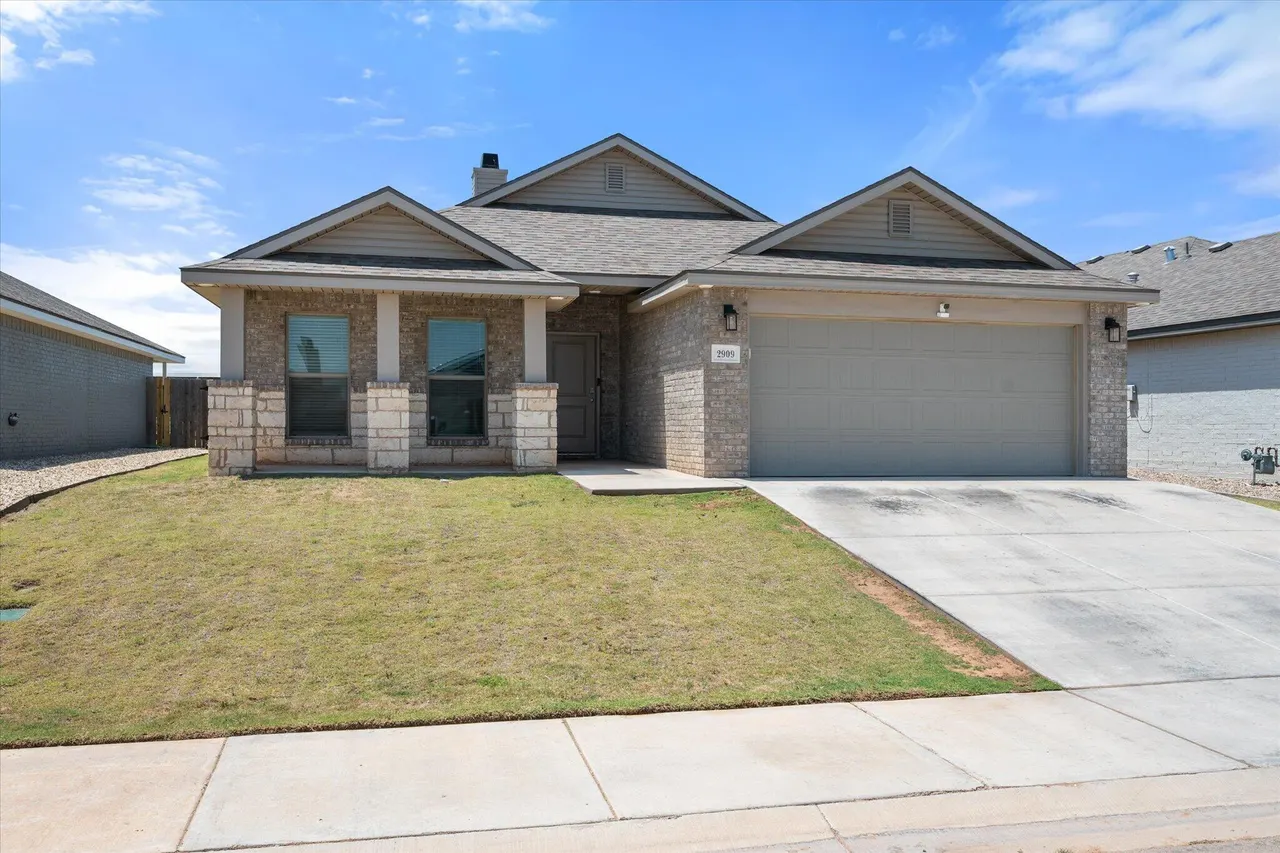 Front exterior — 2909 Abbeville Avenue, Wolfforth, TX 79382