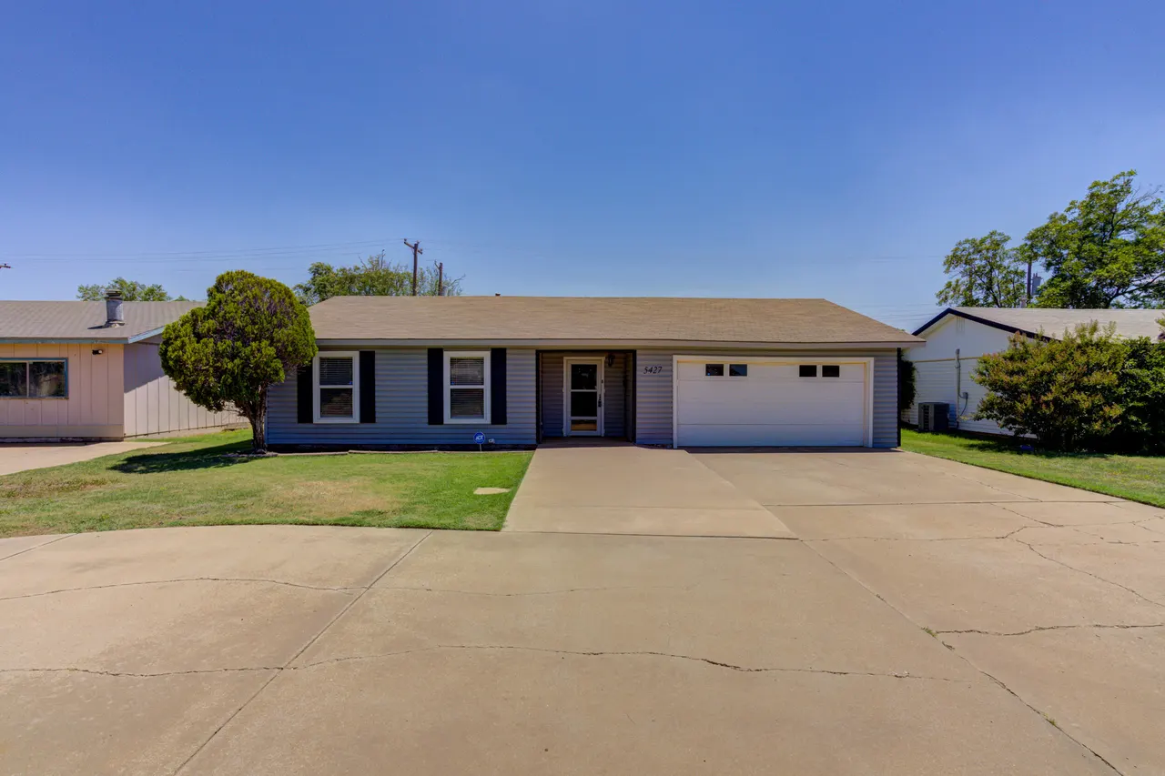 Front exterior — 5427 34th Street, Lubbock, TX 79407