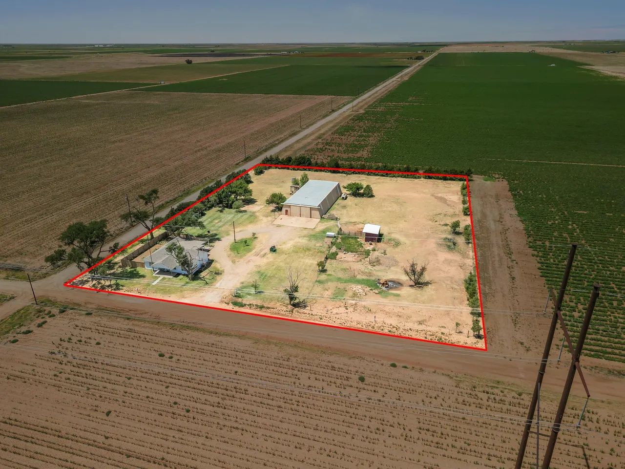 Front exterior — 3298 Hawk Road, Levelland, TX 79336