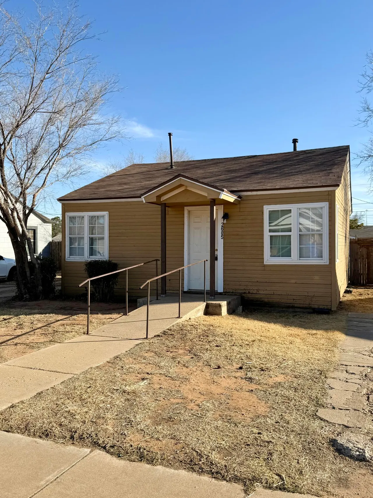 Front exterior — 2605 1st Street, Lubbock, TX 79415