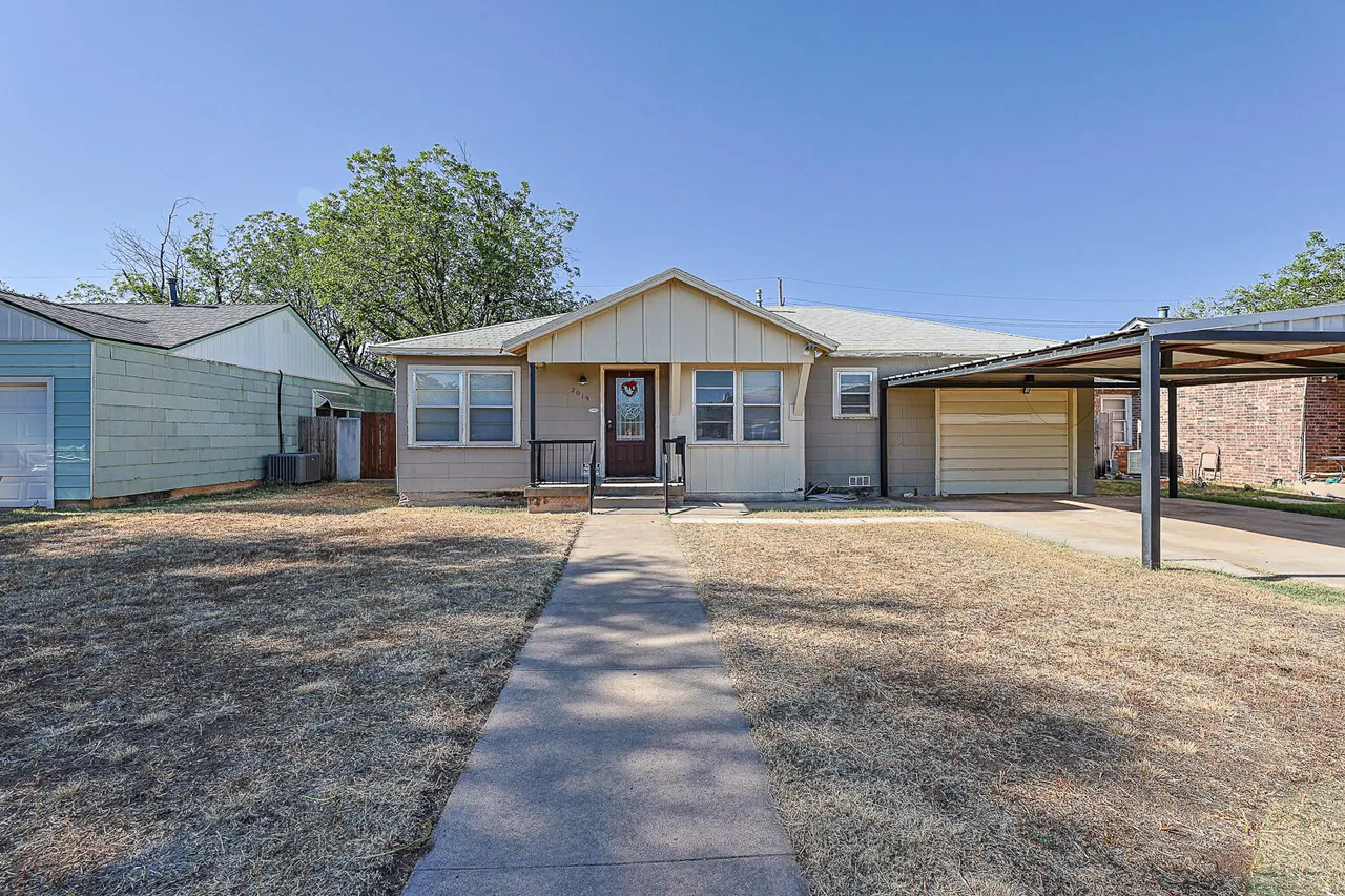 Front exterior — 2019 58th Street, Lubbock, TX 79412
