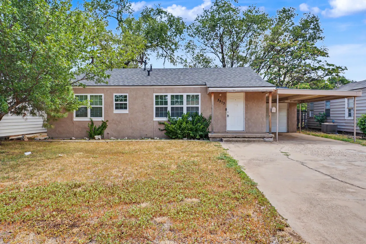 Front exterior — 3513 27th Street, Lubbock, TX 79410