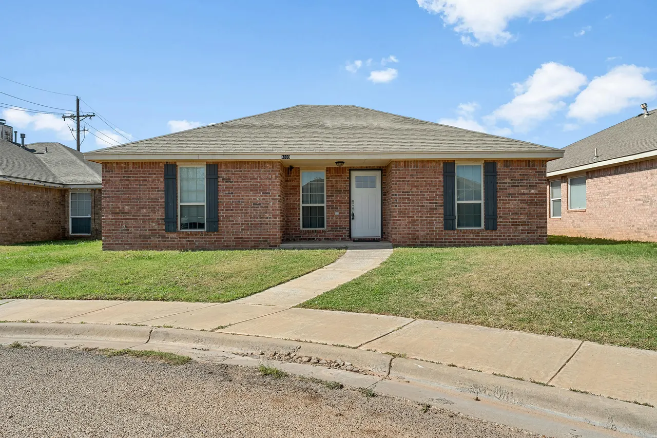 Front exterior — 4803 Fordham Street, Lubbock, TX 79416