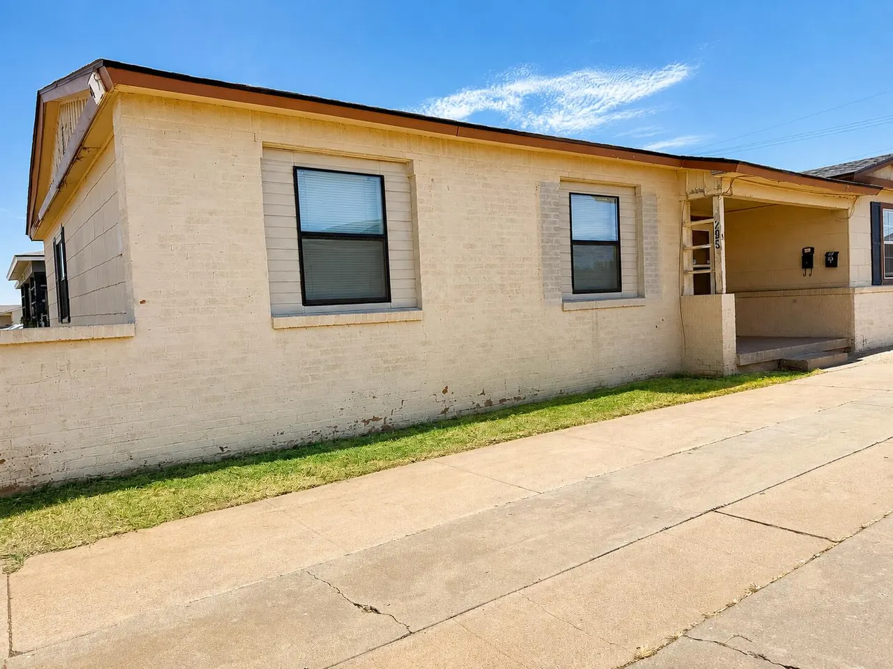 Front exterior — 4205 35th Street A, Lubbock, TX 79413