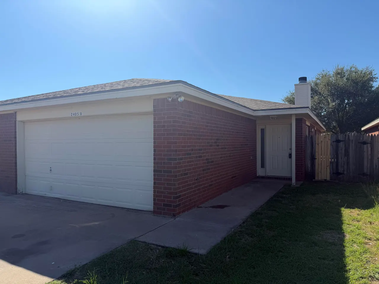 Front exterior — 2405 87th Street B, Lubbock, TX 79423