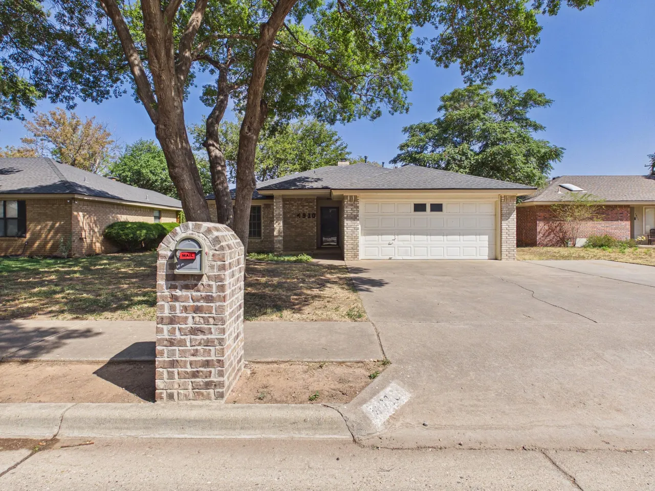 Front exterior — 4910 61st Street, Lubbock, TX 79414