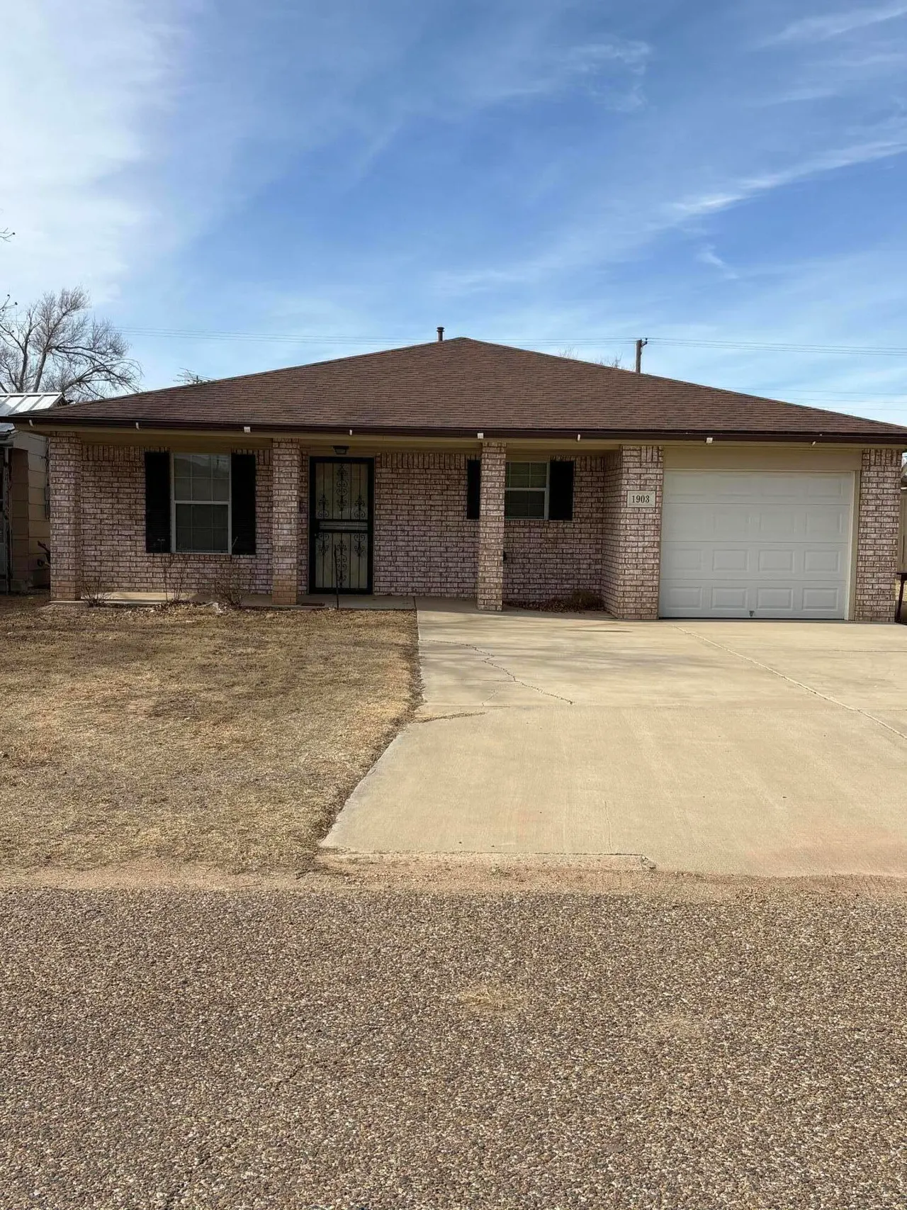 Front exterior — 1903 W 1st Street, Petersburg, TX 79250