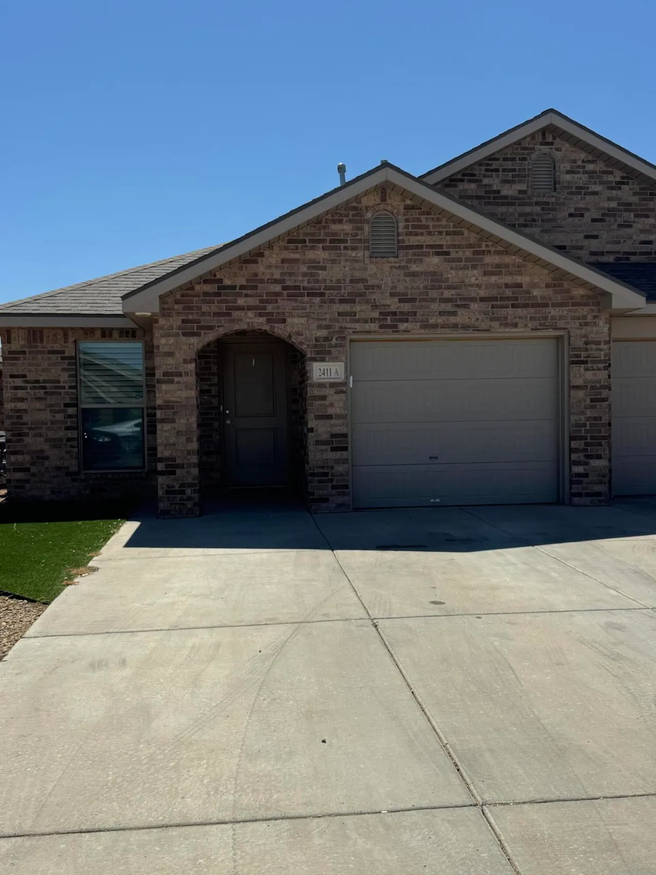 Front exterior — 2411 144th Street # 1-2, Lubbock, TX 79423