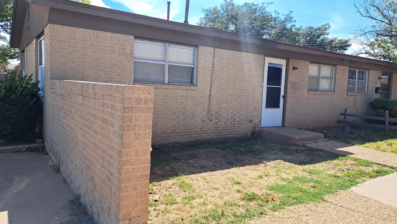 Front exterior — 3404 Elkhart Avenue A, Lubbock, TX 79407