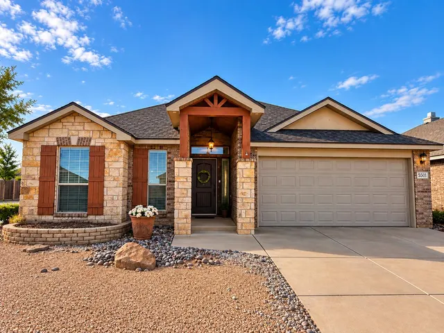 Front exterior — 5501 111th Street, Lubbock, TX 79424