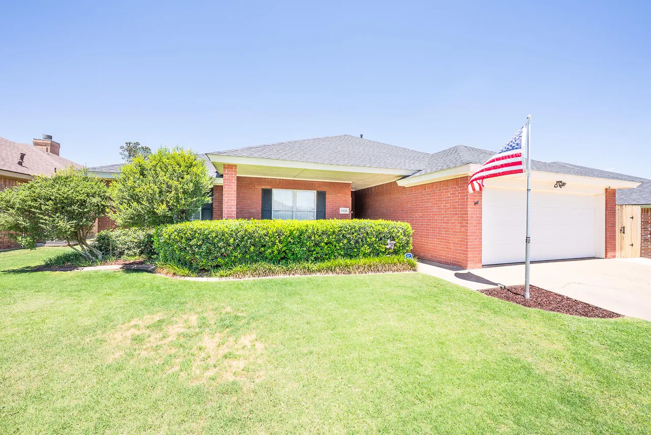 Front exterior — 5416 100th Street, Lubbock, TX 79424